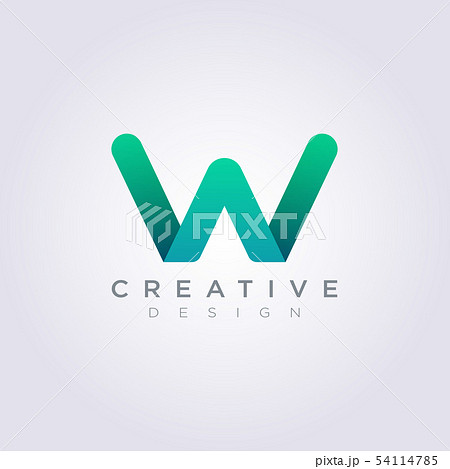 Vector Logo Design Icons Symbols Letter W A Color Vector Logo Design Icons Symbols Letter W A Color 54114785