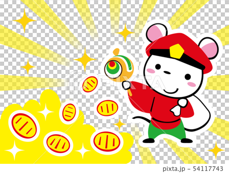 子の大黒様　ざくざく小判 54117743