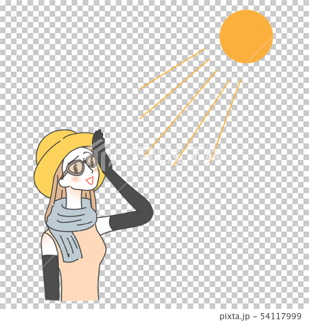 女性　スキンケア　紫外線対策　UVケア 54117999