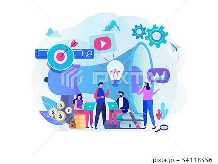 Digital marketing strategy team. Content manager. Digital marketing strategy team. Content manager. 54118556