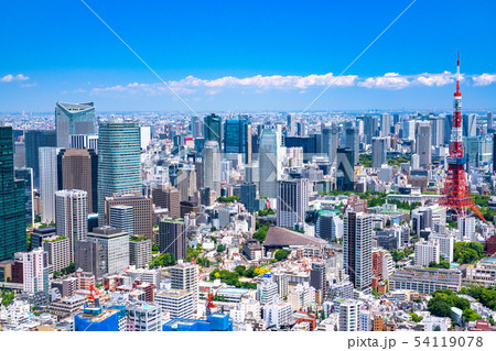 《東京都》東京都市イメージ・初夏 《東京都》東京都市イメージ・初夏 54119078