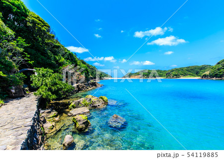 辰ノ島(辰ノ島海水浴場) 【長崎県壱岐市】 辰ノ島(辰ノ島海水浴場) 【長崎県壱岐市】 54119885