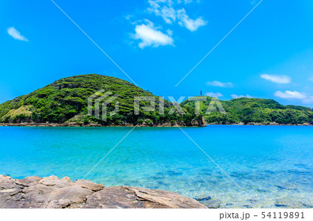 辰ノ島（辰ノ島海水浴場）　【長崎県壱岐市】 54119891