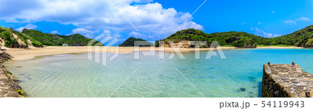 辰ノ島(辰ノ島海水浴場) パノラマ 【長崎県壱岐市】 辰ノ島(辰ノ島海水浴場) パノラマ 【長崎県壱岐市】 54119943