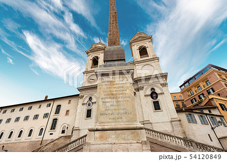 Trinita dei Monti Church - Rome Italy Trinita dei Monti Church - Rome Italy 54120849