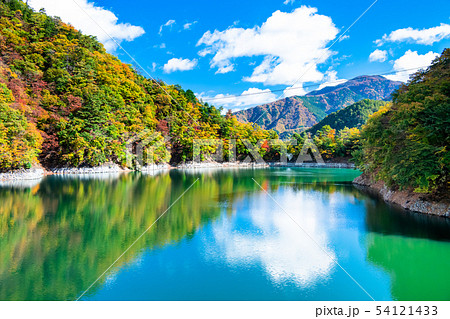 東京 奥多摩 紅葉の小河内ダム 東京 奥多摩 紅葉の小河内ダム 54121433