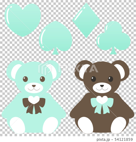 mint green teddy bear