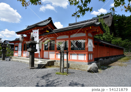 宇治神社　中門と本殿 54121879