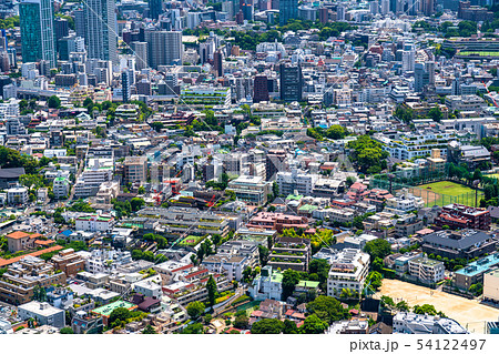 東京都》東京都心住宅街・港区渋谷区付近の写真素材 [54122497] - PIXTA