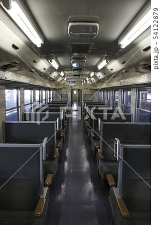 男鹿線キハ40列（車内・クロスシート） 54122879