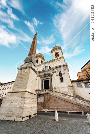 Trinita dei Monti Church - Rome Italy 54123782