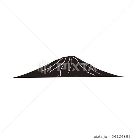 羊蹄山 蝦夷富士 のイラスト素材