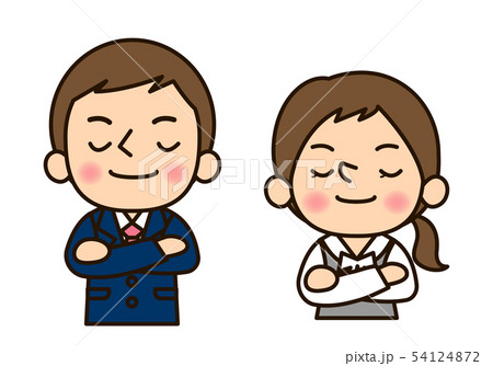 ビジネス男女 自慢 54124872