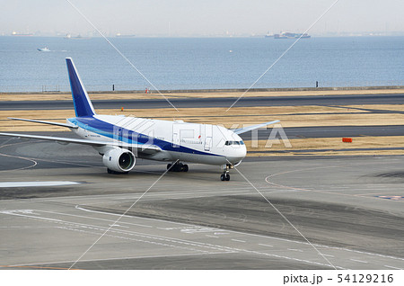 街風景 空の玄関口の写真素材