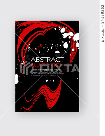 Ink brush stroke background. Japanese style. Ink brush stroke background. Japanese style. 54129262