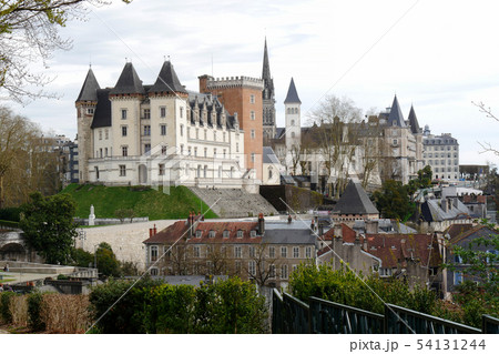 castle of Pau city in France castle of Pau city in France 54131244