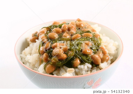 めかぶ納豆ご飯 54132340