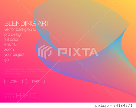 Abstract blend background. Template for web site 54134271