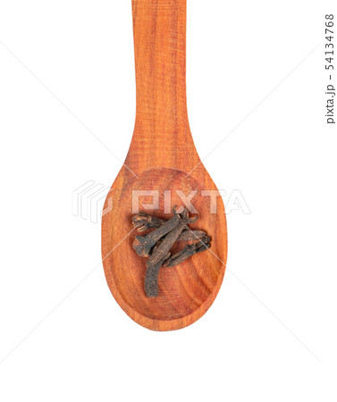 Dry cloves in spoon Dry cloves in spoon 54134768