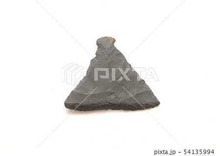 縄文時代の石器 石匙 ナイフの写真素材 [54135994] - PIXTA