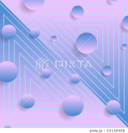 Blue pink abstract neon geometric background Blue pink abstract neon geometric background 54136468