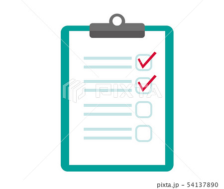 バインダー　ファイル　用紙　checklist　チェックリスト　リスト 54137890
