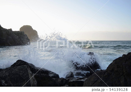 日本海の白波 54139128