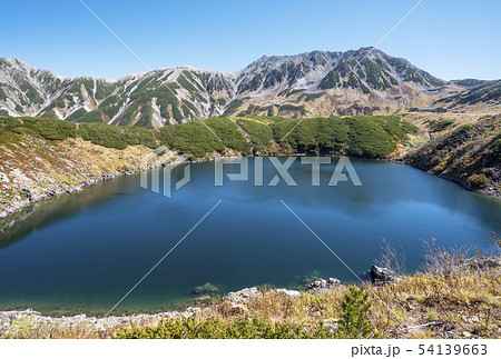 立山連峰とみくりが池　富山県室堂平　富山観光スポット　 54139663