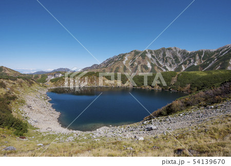 立山連峰とみくりが池 富山県室堂平 富山観光スポット  立山連峰とみくりが池 富山県室堂平 富山観光スポット  54139670