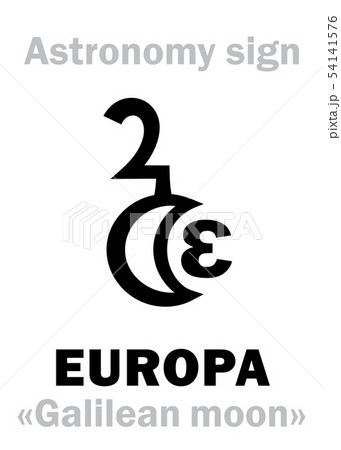 Astrology: EUROPA («Galilean moon II») 54141576