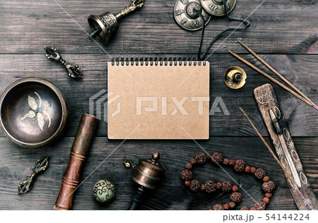 religious musical instruments for meditation  54144224