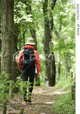 山登り　登山　男性 54146399