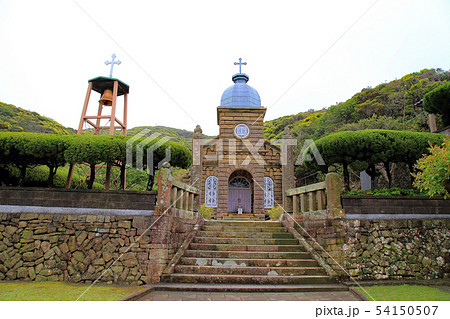 石造りの教会　頭ヶ島天主堂 54150507