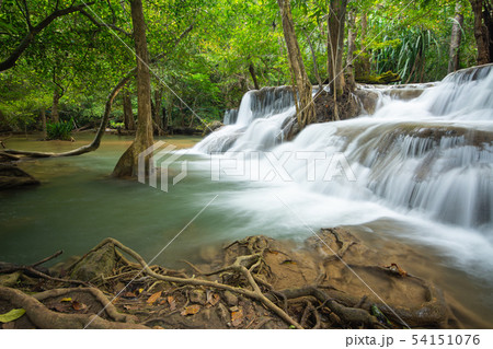 Huai Mae Kamin beautiful waterfalls Huai Mae Kamin beautiful waterfalls 54151076