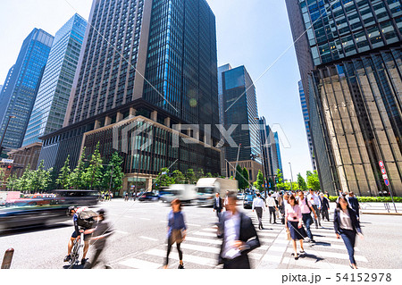 《東京都》日本経済の中心・大手町 《東京都》日本経済の中心・大手町 54152978