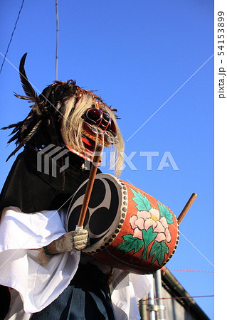 石岡のおまつりの獅子舞　 54153899