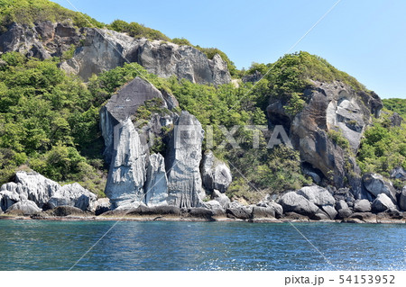 定期観光船から見た仏ケ浦 定期観光船から見た仏ケ浦 54153952