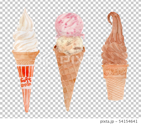 白色背景 白底 水彩畫 54154641