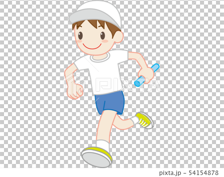 運動会リレー 男子 運動会リレー 男子 54154878