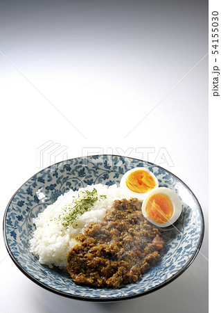 キーマカレー(湯気) キーマカレー(湯気) 54155030