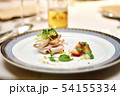 フレンチ料理・ハム・イチゴ・鶏肉 54155334