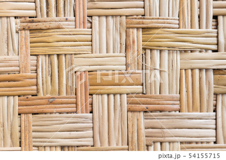 Bamboo Weave Texture or Bamboo Weave Pattern 54155715