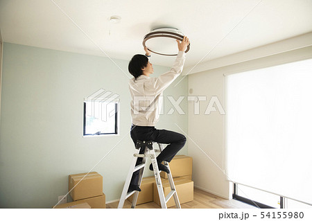 照明　業者　取り付け　取り外し 54155980