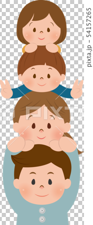 四口之家圖騰柱 54157265