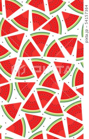 Seamless pattern with watermelons, slice of Seamless pattern with watermelons, slice of 54157364