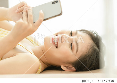 女性　ライフスタイル 54157936