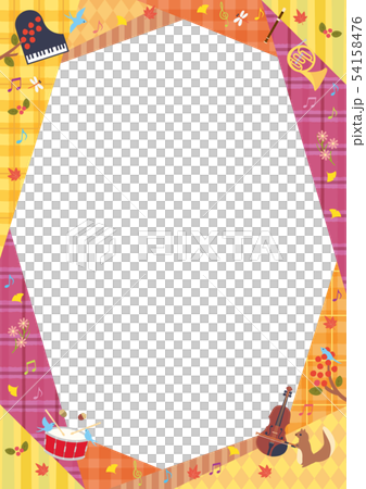 Autumn background frame material 8 54158476