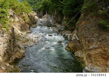 日光市鬼怒川龍王峡とむささび橋 日光市鬼怒川龍王峡とむささび橋 54158943