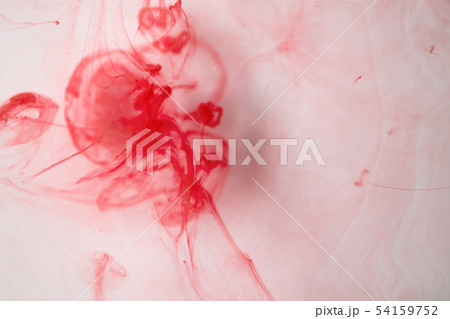 Watercolor soluble in water on white background 54159752