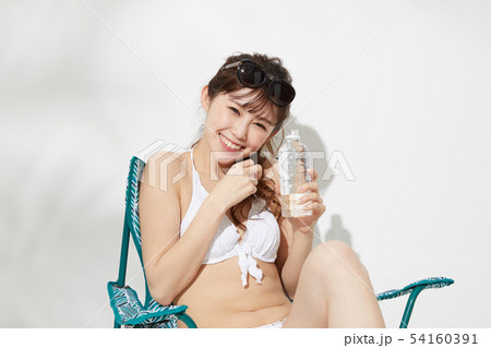 夏 サマー 日差し モデル 夏 サマー 日差し モデル 54160391